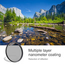 MC CPL Ultra-Slim Circular Polarizer Ultrathin Filter for Camera Lenses (52-82mm) Polarizing