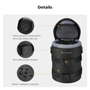 Waterproof Camera Lens Pouch Case – Shockproof Zipper Bag for DSLR Lenses