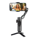 AOCHUAN XE 3-Axis Handheld Gimbal Stabilizer – Smartphone Stabiliser with Light & Face Tracking