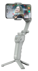 AXNEN HQ6 3-Axis Gimbal Stabiliser for iPhone & Android – Face Tracking, Fill Light, Video Recording