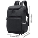 Waterproof Camera Backpack for DSLR Mirrorless with Laptop & Tripod Storage, Travel-Ready Bag
