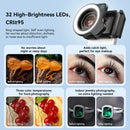 APEXEL 10–20X Smartphone Macro Lens with LED Fill Light