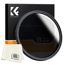 K&F Concept Variable ND2-ND400 Filter – 9-Stop Neutral Density Lens Filter, B Series (37mm-82mm)