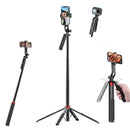 1.8m Bluetooth Selfie Stick Tripod with Remote & Ball Head for iPhone & Android Smartphones