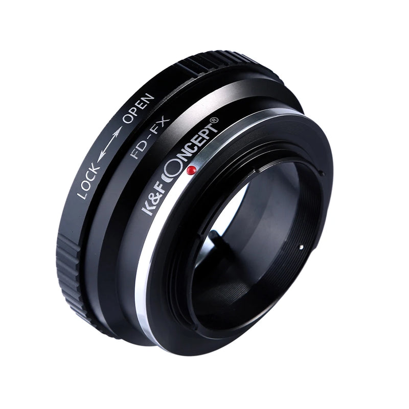 K&F CONCEPT Canon FD to Fuji FX Lens Adapter for X-T5 X-T4 X-Pro3 X-S10 X100V X-H2S