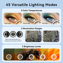 APEXEL 10–20X Smartphone Macro Lens with LED Fill Light