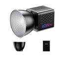 40W RGB Video Light with 20 FX, Mini Bowens Mount, 2500–6500K, Type-C Charging, 3400mAh Battery