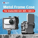 Metal Rabbit Cage Lightweight Protective Bezel for Insta360 GO 3S / GO 3 Sports Action Camera