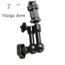Adjustable Magic Arm 7/11" with Super Clamp for DSLR Monitor LED Light Flash LCD Mount