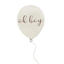 KLV Baby Wooden Balloon Milestone Card – 1-12 Month Newborn Photography Prop & Birthday Gift