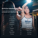 40W RGB Video Light with 20 FX, Mini Bowens Mount, 2500–6500K, Type-C Charging, 3400mAh Battery