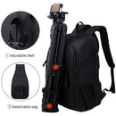 Large Waterproof Camera Backpack with Rain Cover & Tripod Bag – Fits DSLR, Mirrorless, Video Gear