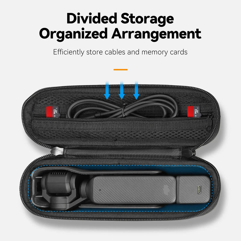 TELESIN Mini Protective Bag for DJI Pocket 3 – Waterproof Storage Case for Accessories