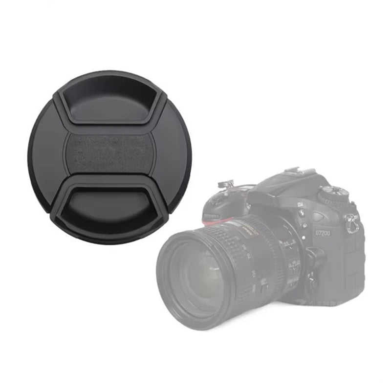 LIGHTDOW Snap-On Camera Lens Cap – 49mm to 82mm for Nikon, Canon, Sony, Olympus, Fuji, Samsung