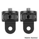 SZKOSTON 1/4 Inch Screw Tripod Adapter – 360° Rotating Mount for GoPro, Insta360, DJI