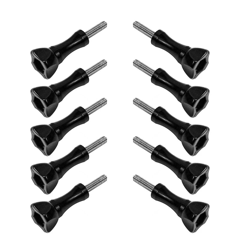 SZKOSTON Long Thumbscrew Set for GoPro, DJI, Insta360 – Stainless Steel, Easy Tighten & Loosen