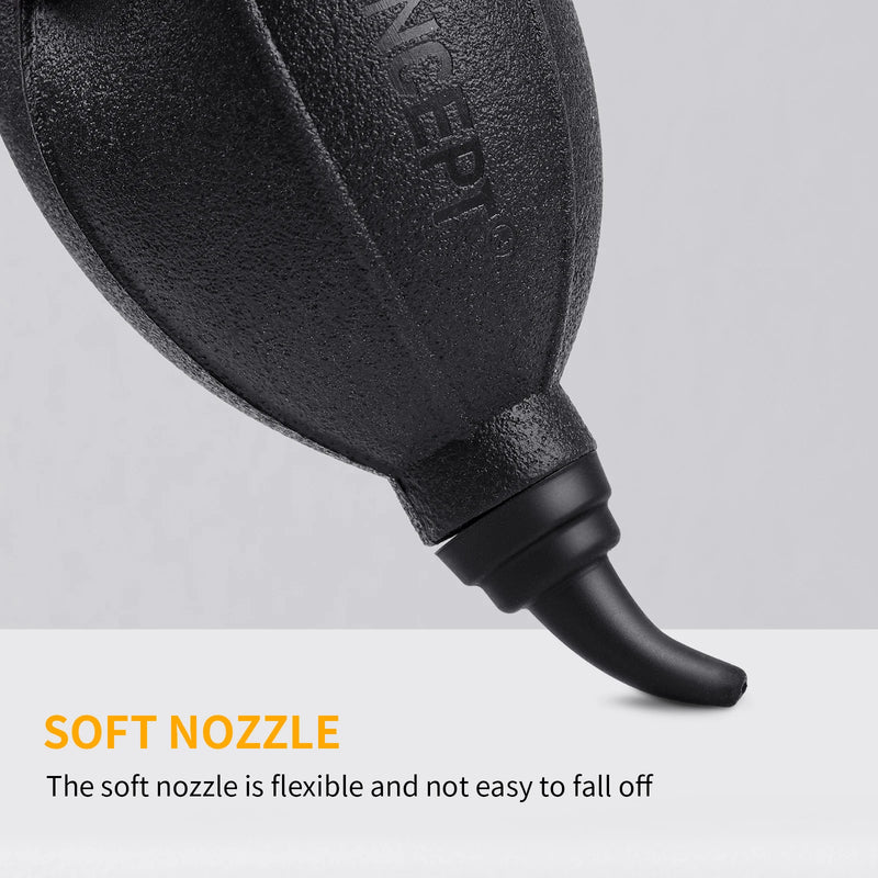 K&F Concept Camera Air Blower – Dust Removal Tool for DSLR Sensors, Lenses, Filters, and LCD Screens