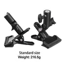 Light Stand Attachment 1/4 to 3/8 Screw Reflector Clamp Clip Holder for Flash & Umbrella