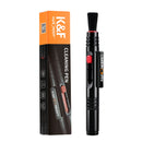 K&F Concept Retractable Lens Cleaning Pen – Soft Brush for Cameras, Filters, Sensors, and Screens