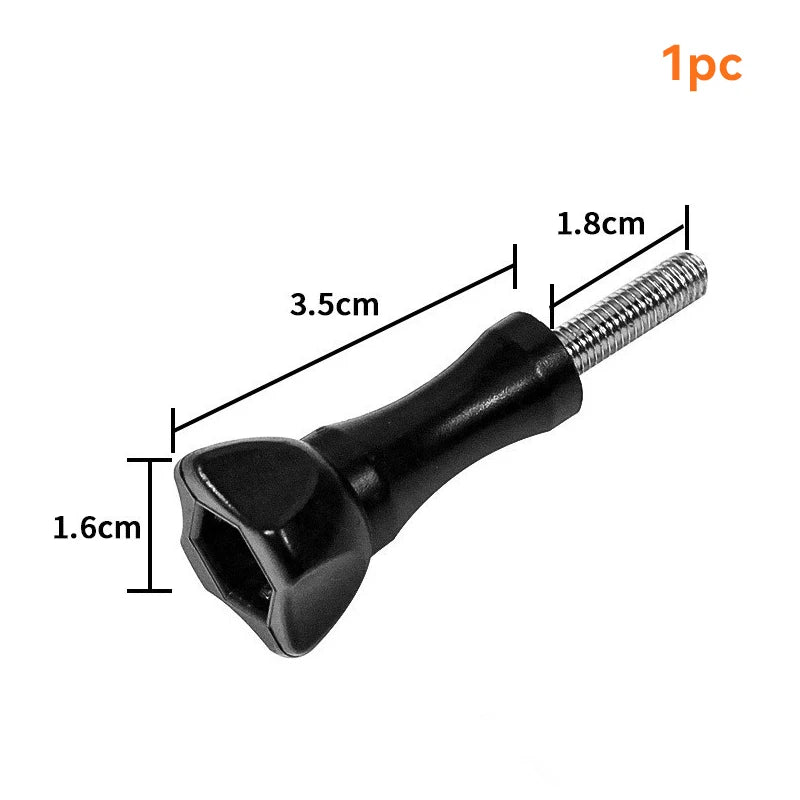 SZKOSTON Long Thumbscrew Set for GoPro, DJI, Insta360 – Stainless Steel, Easy Tighten & Loosen