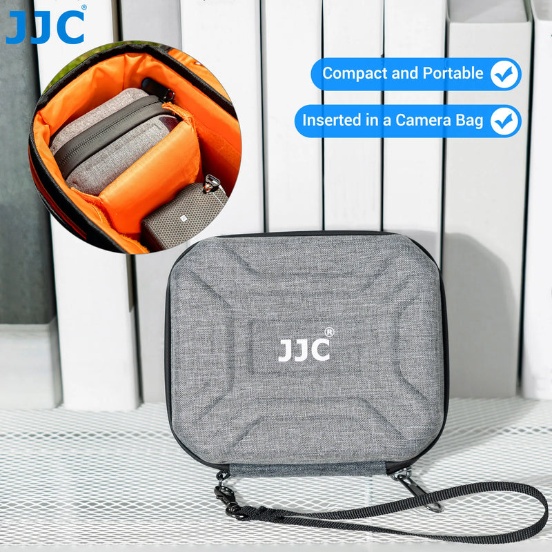 10-Pocket Hard Shell Filter Case for 67mm–95mm Circular Filters – Water Resistant Pouch