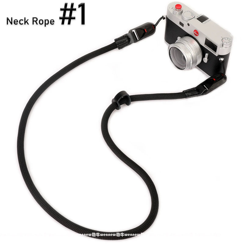 WENNEW Nylon Rope Camera Strap – Quick Release Wrist for Fujifilm, Sony, Nikon, Canon