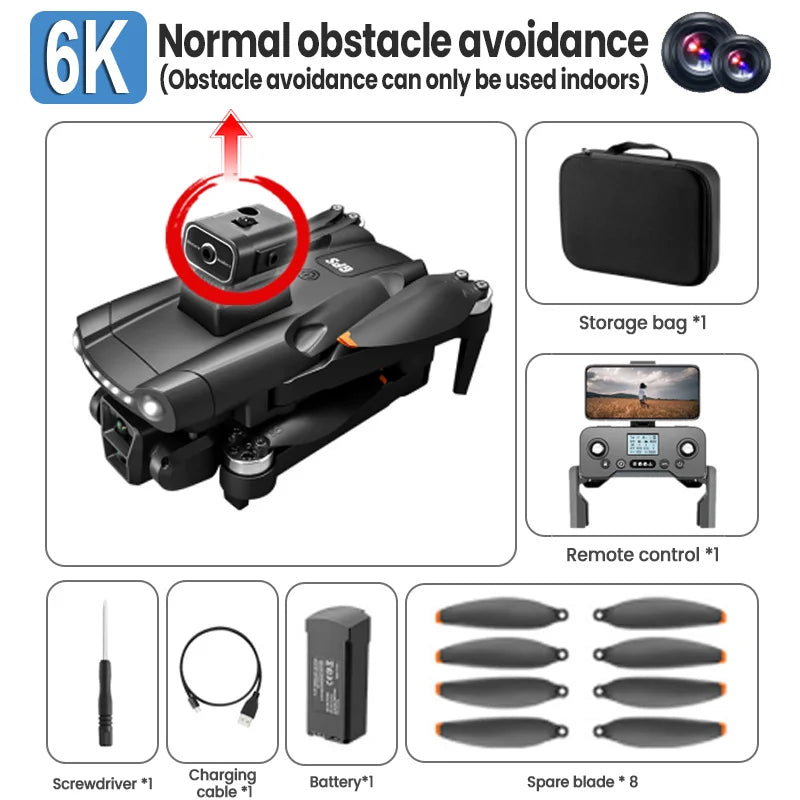 XIAOMI MIJIA V198GPS 8K Drone with Triple-Camera, GPS, Brushless Motor & Obstacle Avoidance