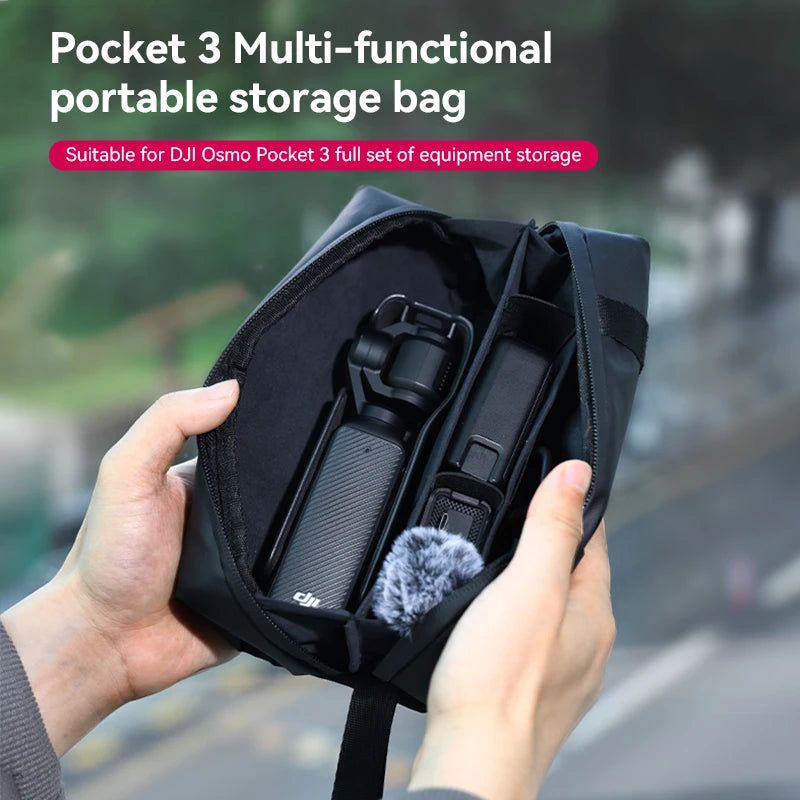 ULANZI PK-04 Carrying Bag for DJI Osmo Pocket 3 – Lightweight & Portable Storage Case