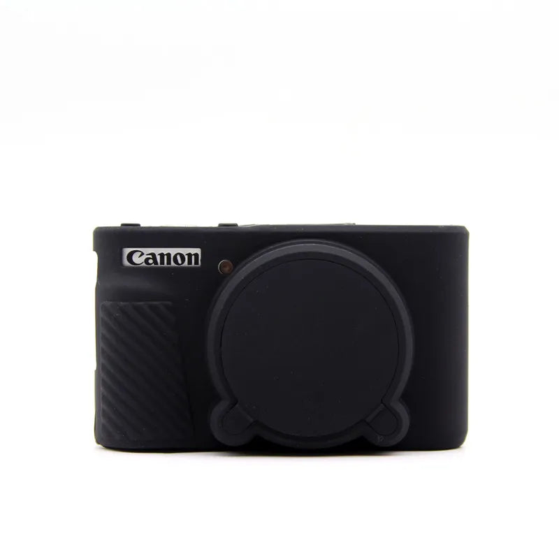 Soft Silicone Camera Case for Canon PowerShot SX730 SX740 SX740HS – Shockproof Protective Cover