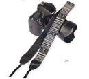 Adjustable Cotton Leather Camera Shoulder Strap for DSLR & SLR – Compatible with Sony, Nikon, Canon